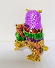 Шкатулка стразы Совы
