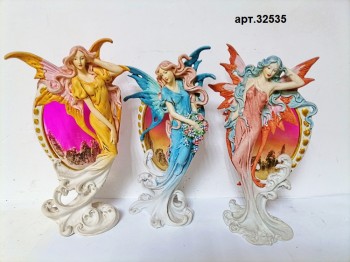 Девушка фея статуэтка ― ИГРУШКИ И СУВЕНИРЫ ОПТОМ В НОВОСИБИРСКЕ
