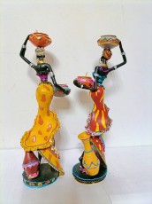 Африканки  подсвечники