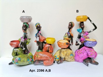 Африканки подсвечник ― ИГРУШКИ И СУВЕНИРЫ ОПТОМ В НОВОСИБИРСКЕ