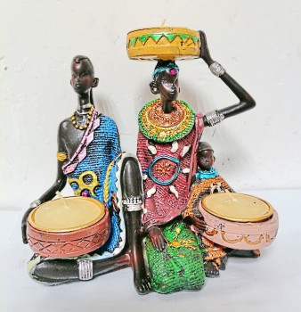 Африканцы подсвечники ― ИГРУШКИ И СУВЕНИРЫ ОПТОМ В НОВОСИБИРСКЕ