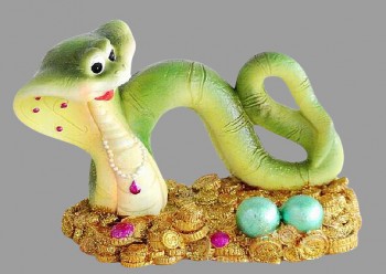 змея статуэтка-подставка  ― ИГРУШКИ И СУВЕНИРЫ ОПТОМ В НОВОСИБИРСКЕ